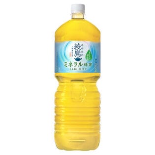 【12本】綾鷹 ミネラル緑茶 PET 2L