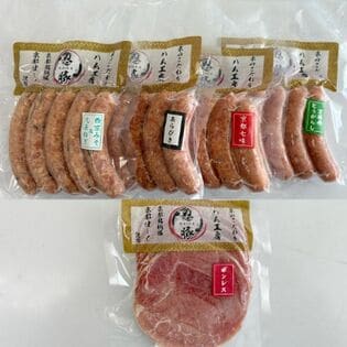 【日替わり数量限定】【計5種】京都ぽーくハム・ウィンナーセット【先行チケット利用NG】