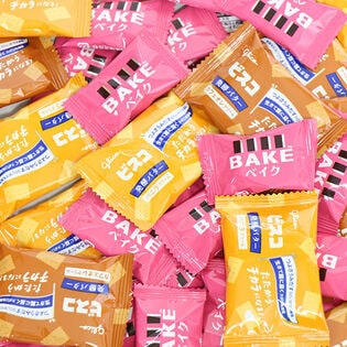 グリコ ビスコ（2枚入り）発酵バター（バニラ・カフェオレ）と森永 焼きチョコ ベイク【計42コ】