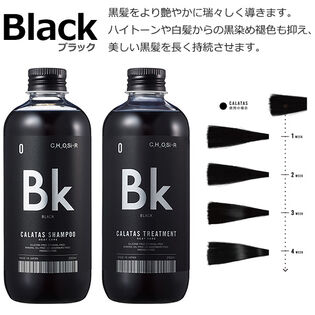 CALATAS HEAT CARE シャンプー＆トリートメントセット　ブラック