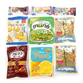 健康に気を遣うあなたに 栄養満点お菓子セット（8種・計9コ）