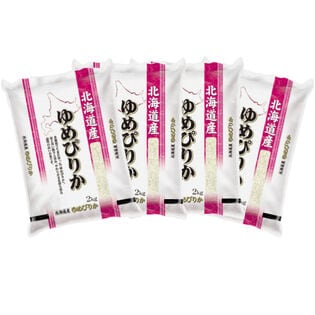 【計8kg/2kg×4袋】[精米]令和7年産 北海道産 ゆめぴりか 白米