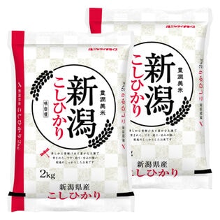 【計4kg(2kg×2袋)】[精米] 令和7年産 新潟県産コシヒカリ 白米