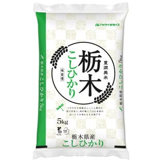 【5kg】[精米]令和7年産 栃木県産コシヒカリ 白米