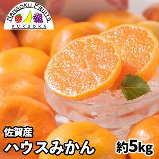 【予約受付】6月中旬~順次出荷【佐賀】約5kg   ハウスみかん