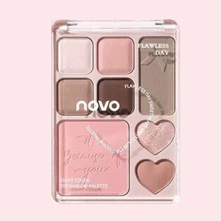 [NOVO] Eyeshadow Palette アイシャドウパレット【＃02Berry】