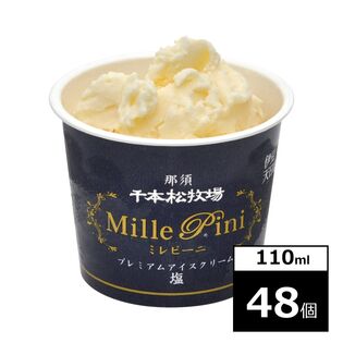 【48個】千本松牧場　復刻版プレミアムアイスクリームミレピーニ　塩