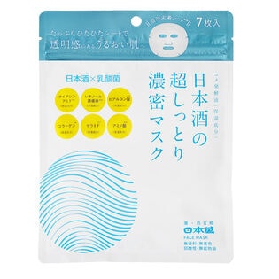 日本盛 日本酒の超しっとり濃密マスク 7枚入り×3袋