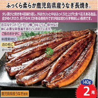 【2尾】鹿児島県産 お徳なうなぎ長蒲焼