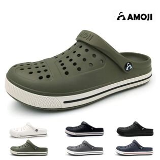 【アーミーグリーン/27cm】男女兼用 2WAYクロッグ スポーツ サンダル CL1820