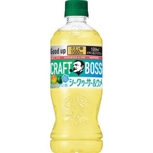 サントリーフーズ クラフトボス シークヮーサー＆ウメ 500ml×24本