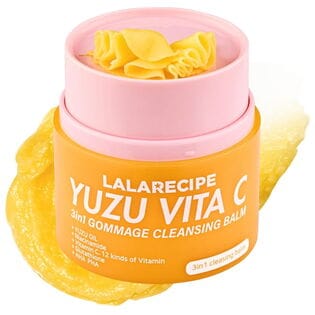 LALARECIPE  ゆずビタC 3in1 ゴマージュクレンジングバーム 50ml
