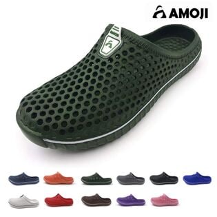 【グリーン/26.0cm】クロッグサンダル メンズ レディース 超軽量 通気性 サボ AM1702