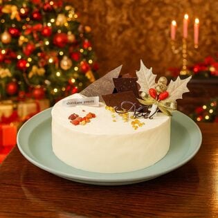 【12/22着】【5号】ホワイトクリスマスを彩る純白の白金フロマージュショート