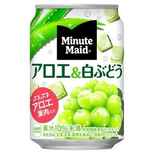 【24本】ミニッツ メイド アロエ&白ぶどう 280g缶