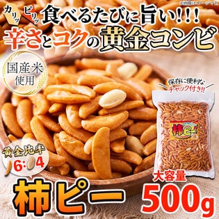 【500g】やみつき注意！辛さとコクの黄金コンビ 柿ピー