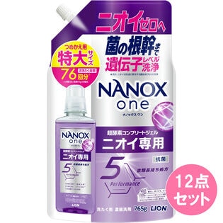 NANOX one ニオイ専用 つめかえ用特大 765G×12点セット