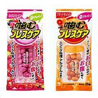 噛むブレスケア　ブラッドオレンジミント／ミックスベリーミントセット