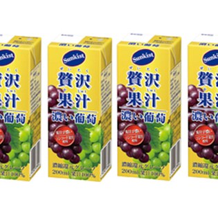 サンキスト贅沢果汁 濃い葡萄