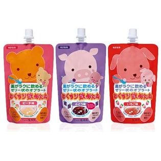 おくすり飲めたね いちご味・ぶどう味・ピーチ味