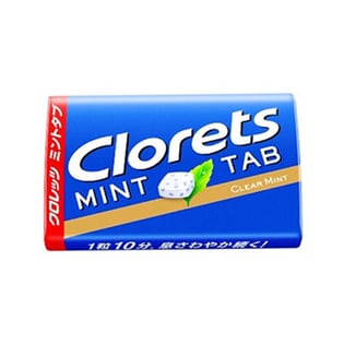クロレッツ　ミントタブ　クリアミント