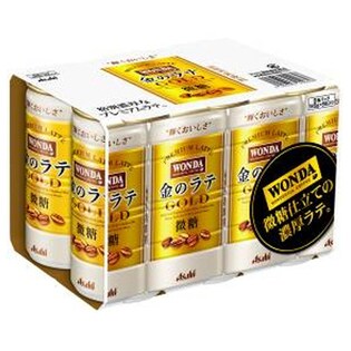 【15本】ワンダ　金のラテ　缶185g