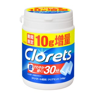 クロレッツXP　クリアミントボトルガム