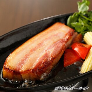 花畑牧場ホエー豚の白樺スモークベーコン500g