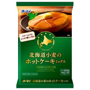オーマイ 北海道小麦のホットケーキミックス