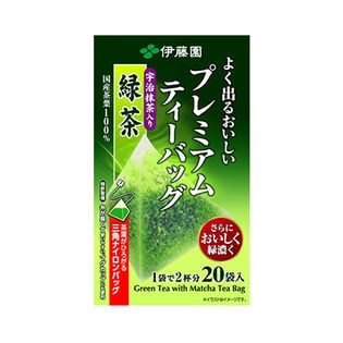 おーいお茶 プレミアムティーバッグ 宇治抹茶入り緑茶 20袋