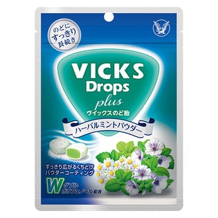 ヴイックスのど飴プラス・ハーバルミントパウダー