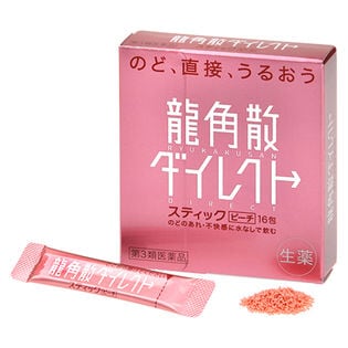 【第3類医薬品】龍角散ダイレクト スティック ピーチ