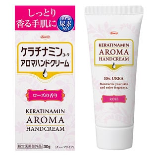 【指定医薬部外品】ケラチナミンコーワ アロマハンドクリーム ローズ