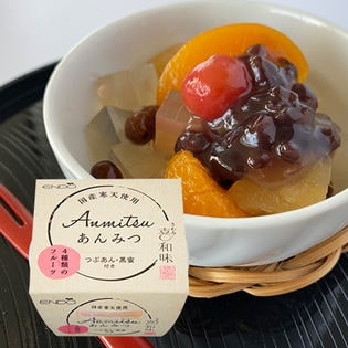 【4個】喜和味 あんみつ 250g [抽選サンプル]