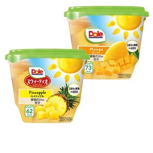 【2種計2個】ドール フルーツパック スウィーティオ パイナップル ／マンゴー 各425g [抽選サンプル]