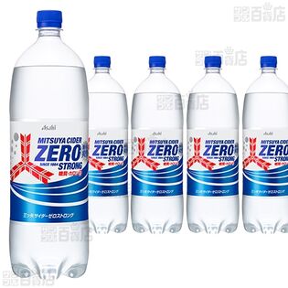 【6本】三ツ矢サイダー ゼロ ストロング PET 1500ml [抽選サンプル]