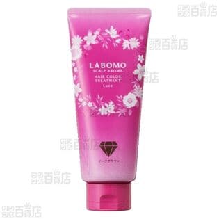 【1個】ラボモ スカルプアロマ ヘアカラートリートメント ルーチェ ダークブラウン 200g [抽選サンプル]
