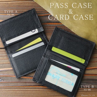 名刺入れ パスケース メンズ 本革 シンプル カードケース mlb