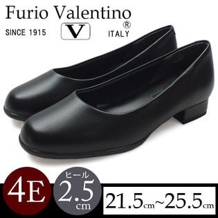 Furio Valentinoフォーマルプレーンパンプス 4E ヒール2.5cm