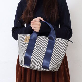 持ち手がサテンのミニトートバッグ