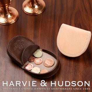 ハイブランド【ブライドルレザー使用 馬蹄型 コインケース(小銭入れ)】メンズ ハンドメイド