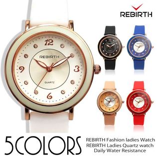 【REBIRTH リバース】セイコームーブメント 日常生活防水 RB015 レディース腕時計