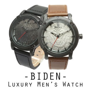 Biden バイデン 日常生活防水 文字盤が狼 ロックなデザイン Bd008 メンズ腕時計を税込 送料込でお試し サンプル百貨店 腕時計 アパレル雑貨小物のsp