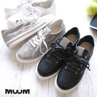 プチゴージャスビジュー・ソフトタッチギャザー・フラットスニーカー