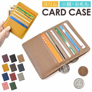 薄型大容量13ポケット小さめカードケースを税込 送料込でお試し サンプル百貨店 Terracotta