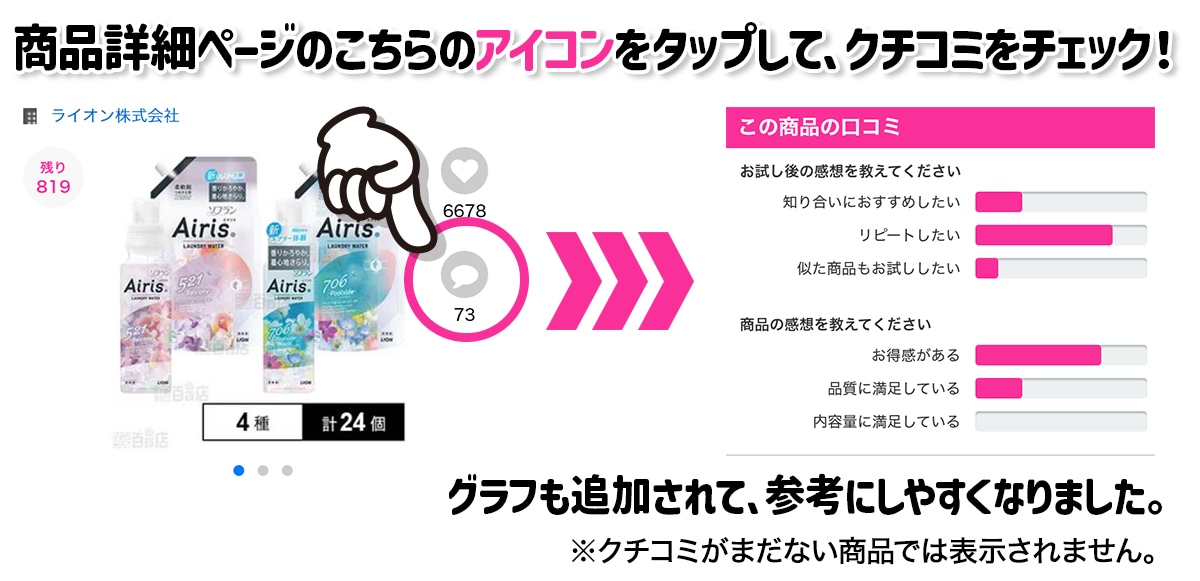 ＼正直な声／クチコミで選ばれた人気商品