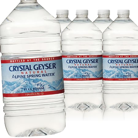 クリスタルガイザー ナチュラルミネラルウォーター（ガロン）3,780ml×6 