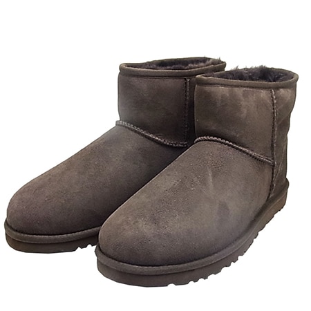 美品UGG ブーツ　US8 UGG CLASSIC MIN US8 / 5854-CHO-8 / CHOCOLATE / 25.0cmを税込・送料