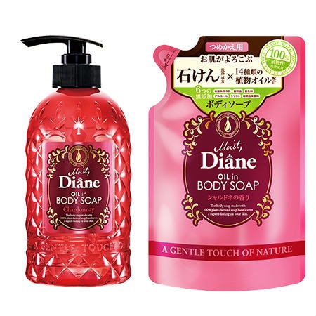 モイスト ダイアン ボディソープol シャルドネの香り 本体 詰替え用を税込 送料込でお試し サンプル百貨店 株式会社ネイチャーラボ