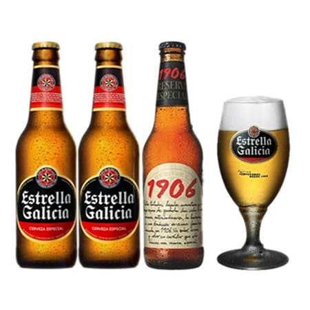 エストレーリャ ガリシア グラス付きスペインビール3本セットを税込 送料込でお試し サンプル百貨店 株式会社リベラジャパン